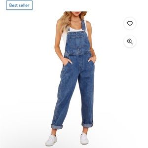 Womens Jean Overalls NWT